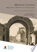 libro Memoriae Civitatum: Arqueologia Y Epigrafia De La Ciudad Romana